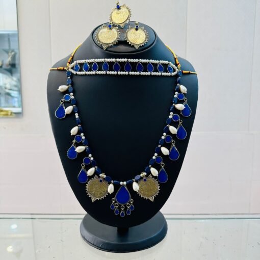 Afghani Choker With Mala